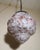 Art Deco Opaline Pate de Verre Chandelier with Relief Decorations, 1920s For Sale - Image 9 of 17