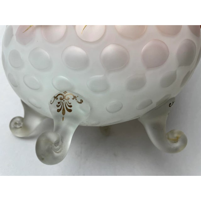 Opaline Enamelled Glass Bowl For Sale - Image 7 of 13