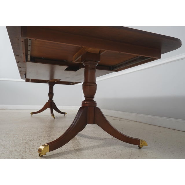 Kindel National Trust Mahogany Inlaid Dining Table For Sale - Image 17 of 18