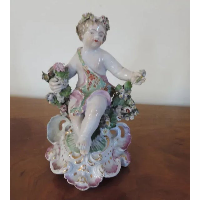 White 1765 English Derby Porcelain Cherub Figure For Sale - Image 8 of 10