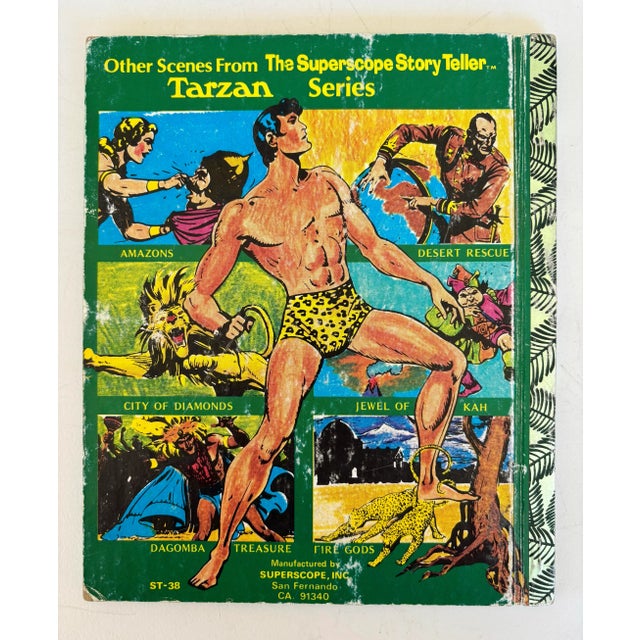 Tarzan and the City of Diamonds Superscope Story Teller by Edgar Rice Burroughs Published by Superscope Inc, San Fernando...