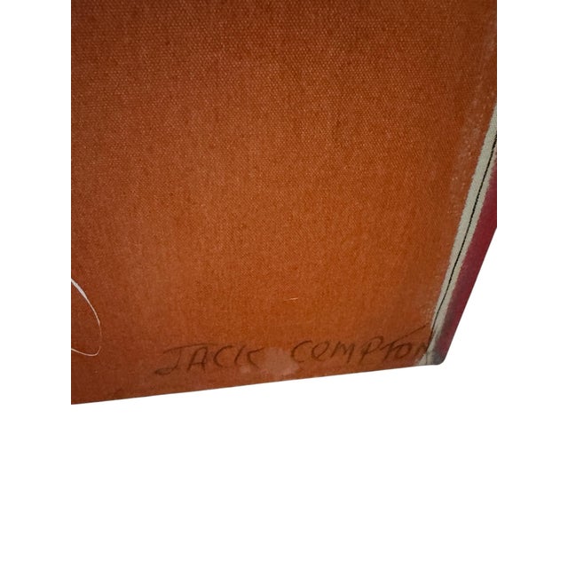 Large-scale contemporary abstract painting featuring a sophisticated earth-tone palette of terracotta, clay red, warm...