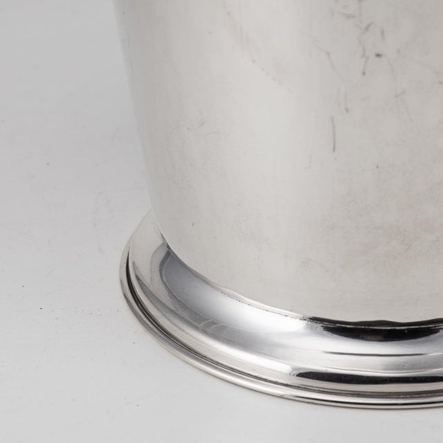 20th Century Italian Silver Plated Fox Wine Cooler by Franco Lapini, 1960s For Sale - Image 3 of 16