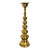 Early 21st Century Large Brass Floor Candlestick For Sale