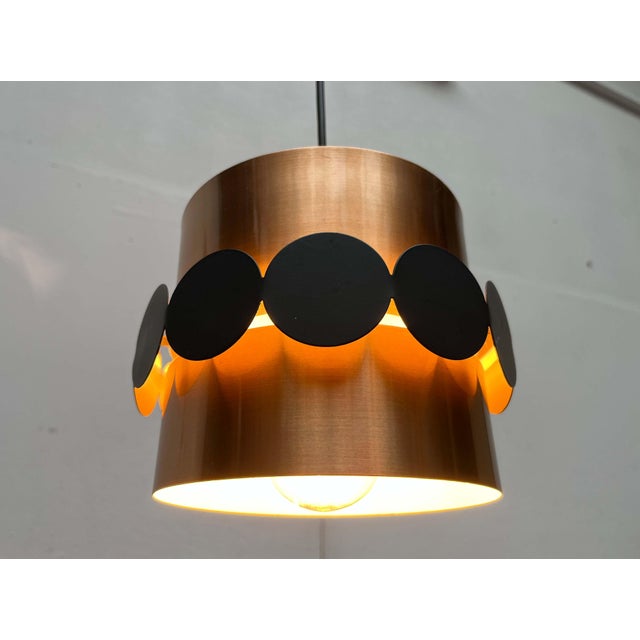 Mid-Century Modern German Copper Pendant Lamp from Doria, 1960s For Sale - Image 18 of 18