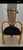 1990s 1990s Postmodern Sculptural Fan-Back Wood Armchair With Black Velvet Seat For Sale - Image 5 of 5