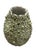 Italian Vintage Italian Hand-Formed Ceramic Mayfly & Floral Encrusted Ovoid Vase For Sale - Image 3 of 10