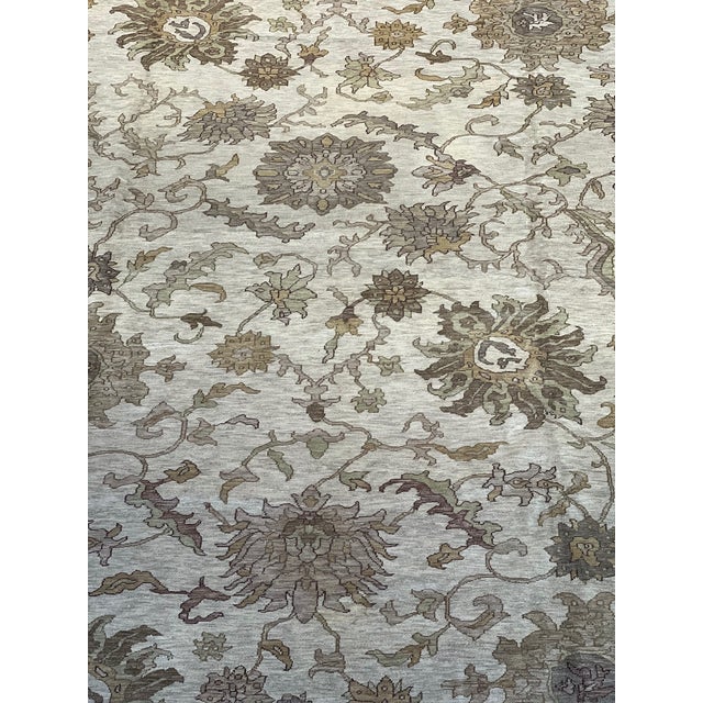 Oversize Sultan Abad Design Carpet For Sale - Image 4 of 9