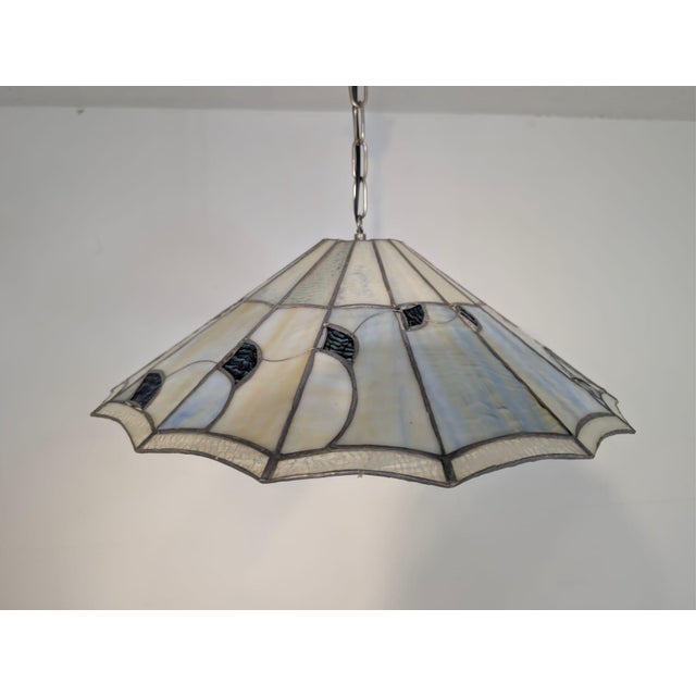 Hanging Lamp in Glass and Metal For Sale - Image 14 of 14