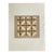 Vintage Geometric Tile Pattern Serigraph For Sale