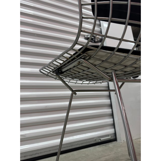 Attributed Bertoia Side Chair For Sale - Image 9 of 9