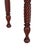 Antique Sheraton Cherry & Tiger Maple 3-Drawer Server C1830 For Sale - Image 10 of 15