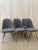 Vintage Italian Chairs by Lenzi Nello, 1960s, Set of 6, in Very Good conditions. Designed 1950 to 1959
