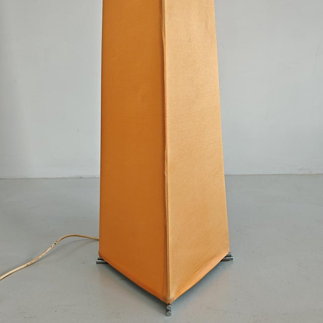Kazuki Fabric Floor Lamp by K. Takahama for Sirrah, 1970s For Sale - Image 12 of 18