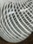 Early 21st Century Whirling White Spiral Vase For Sale - Image 5 of 12