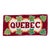 Vintage Hooked Wool "Quebec" Fiber Art Wall Hanging For Sale