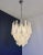 Italian Murano Glass Lattimo Petals Chandelier, 1990s For Sale - Image 16 of 18