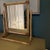Vintage Bamboo Framed Mirror on Stand from Angraves For Sale - Image 3 of 6