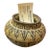 Rare HTF Handcrafted Wounaan Palm Basket From Panama W/ Geometric Greek Key Motif. For Sale
