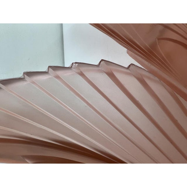 Art Deco French Geometric Frosted Glass Wall Sconces, 1930s, Set of 2 For Sale - Image 14 of 18