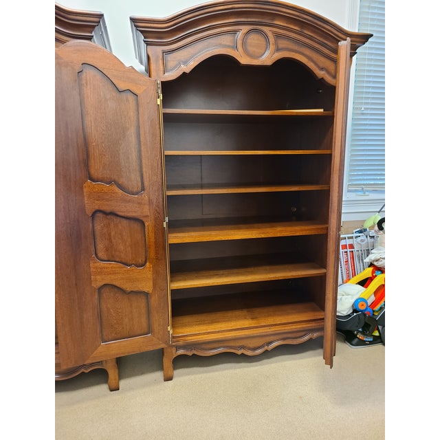 Baker's Rococo French Armoire For Sale - Image 10 of 16
