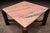 Pink Pair of Brazilian Rosewood & Pink Granite Side Tables, Brazil, 1960s For Sale - Image 8 of 14