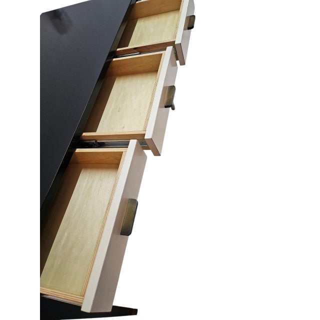Black Contemporary Console Table For Sale - Image 8 of 15