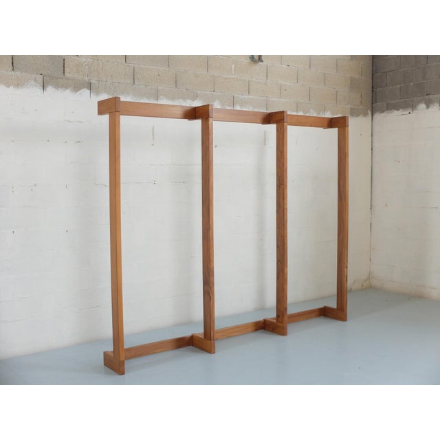 Wood Modular Library Desk by Roland Haeusler for Regain, 1970s For Sale - Image 7 of 8