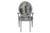 Bassett Basset Attributed Oval Back Arm Chair For Sale - Image 4 of 6
