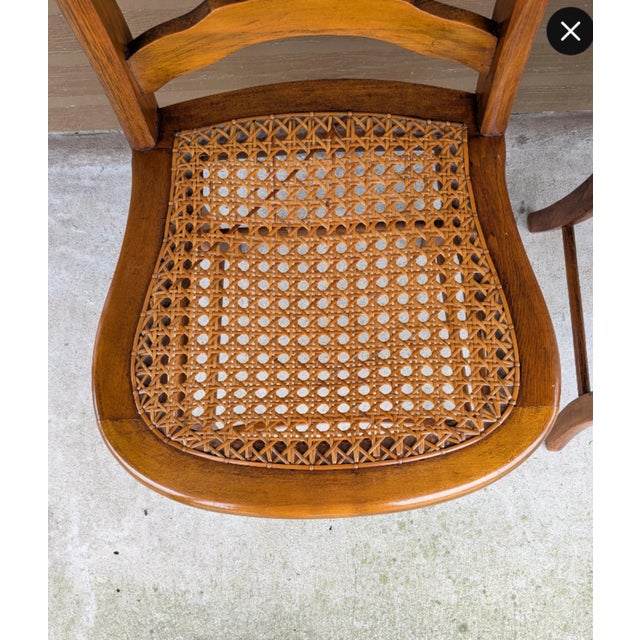 Wood Early 19th Century Antique Federal Period Birds Eye and Tiger Maple Chairs (Set of Two) For Sale - Image 7 of 8