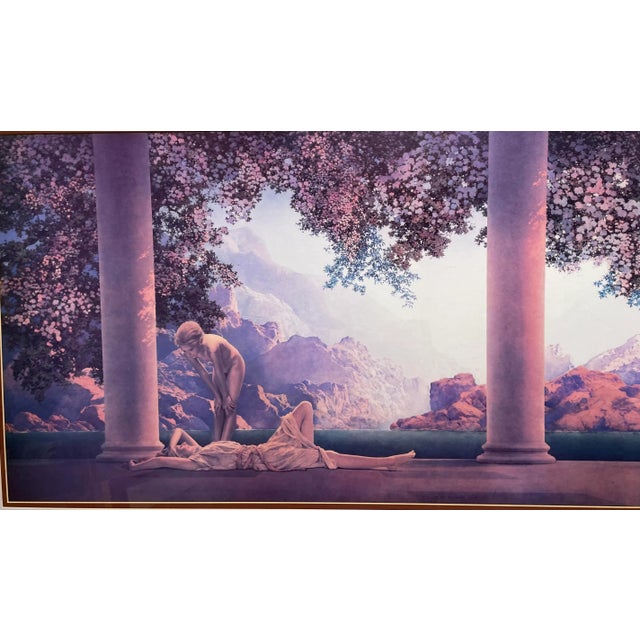 洋書 Maxfield Parrish: The Early Years Early 20th Century Antique Maxfield Parrish Framed