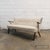 Vintage Danish Wingback Sofa With Teak Arms in the Manner of Kurt Olsen, Reupholstery Included For Sale - Image 12 of 13