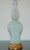 1960s Vintage Murano White Opaline Glass Lamp For Sale - Image 5 of 9