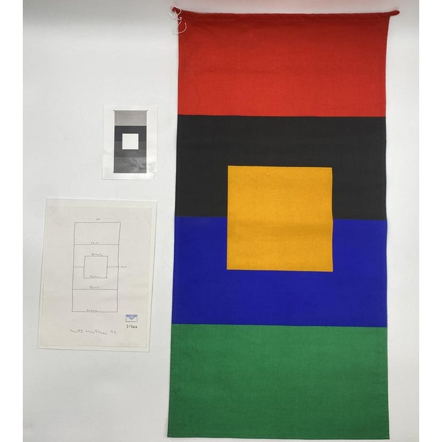 Matt Mullican, Westfälische Kunstverein Flag Artwork, 1992, Fabric For Sale - Image 18 of 18