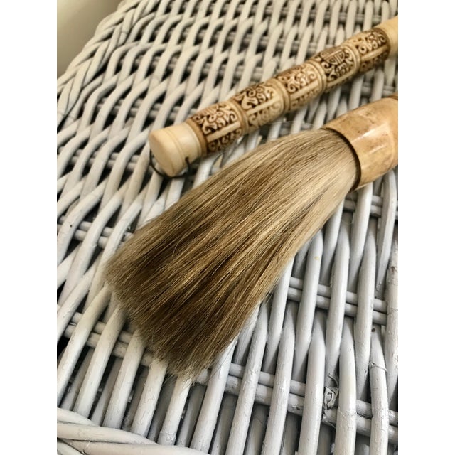 18th Century Asian Antique Calligraphy Brushes a Pair Chairish