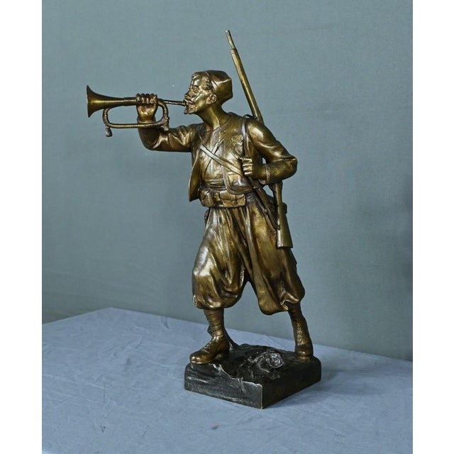 Figurine in Bronze by E. Carlier, 1890s For Sale - Image 3 of 18