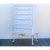 Wood 1960's White and Gold Chippendale Style Highboy of Six Drawers For Sale - Image 7 of 9