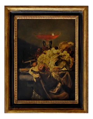 Gianluca D'Este, Italian Still Life, 1998, Oil on Canvas, Framed