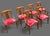 Traditional Baker Furniture Regency Klismos Cherry Wood Dining Chairs, Set of Six For Sale - Image 3 of 9