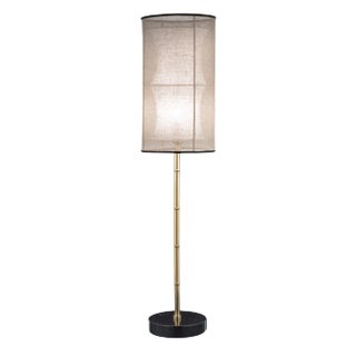 Eclectic Bamboo Stalk Table Lamp from Brass Brothers For Sale