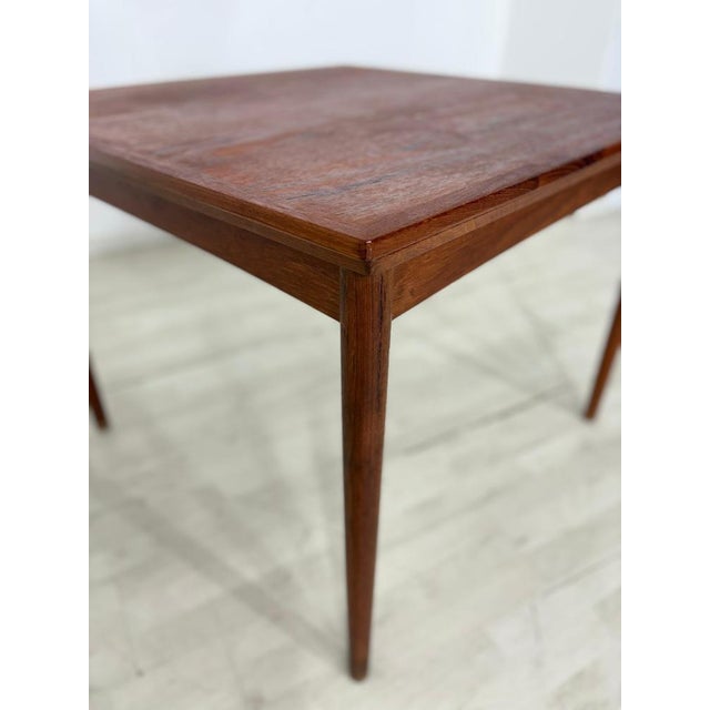 Vintage Danish Teak Dining Table, 1960s For Sale - Image 10 of 14