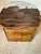 Vintage 1982 Signed Oil Landscape on Natural Wood For Sale - Image 12 of 15