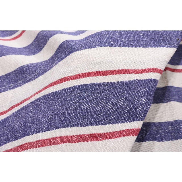 Vintage Indian Dhurrie Rug, 09'11 X 13'09 For Sale In Dallas - Image 6 of 10