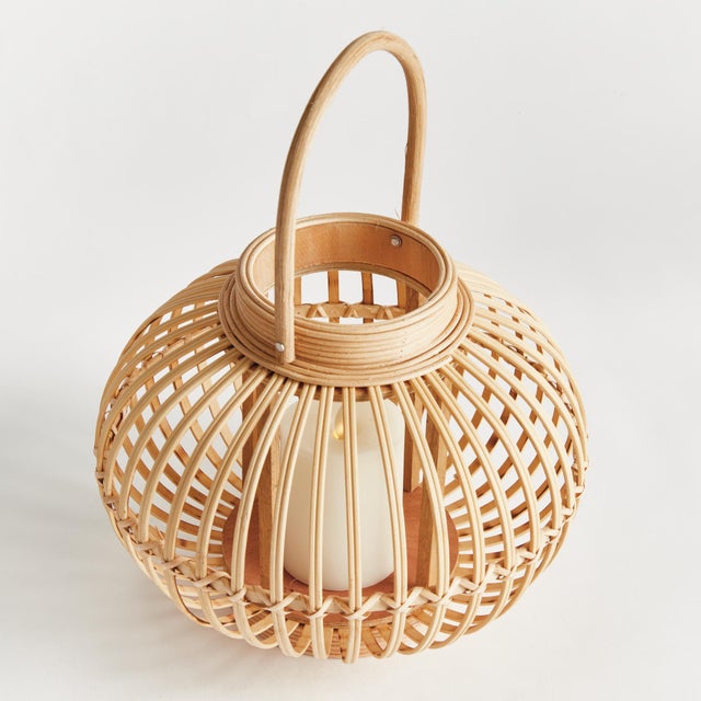 Boho Chic Kayden Round Lantern Small For Sale - Image 3 of 4