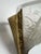 1930s French Art Deco Brass & Frosted Glass Shield Shaped Wall Sconce, a Pair For Sale - Image 4 of 14