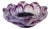 Purple Glass Open Flower Bowl by Gabriel Argy Rousseau, 1924 For Sale