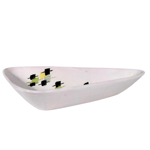 Mid-Century Modern Mid 20th Century Italian Ceramic Dish For Sale - Image 3 of 9