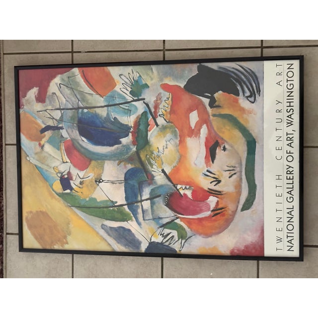 Late 20th Century Wassily Kandinsky Exhibition Poster “Improvisation 31” For Sale In Phoenix - Image 6 of 8