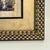 Vintage Signed Egyptian Papyrus Nile Hunting Scene in Textured Gold Frame For Sale In Miami - Image 6 of 13