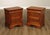 Quality American Made Pair Of Three-Drawer Nightstands By Lexington From The 'Chez Michelle' Collection. Each Features Two...